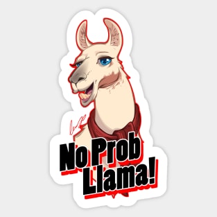 No Prob-Llama Sticker